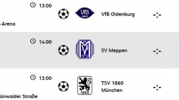 22. Spieltag 3. Liga 2022/23: SV Meppen – TSV 1860 München